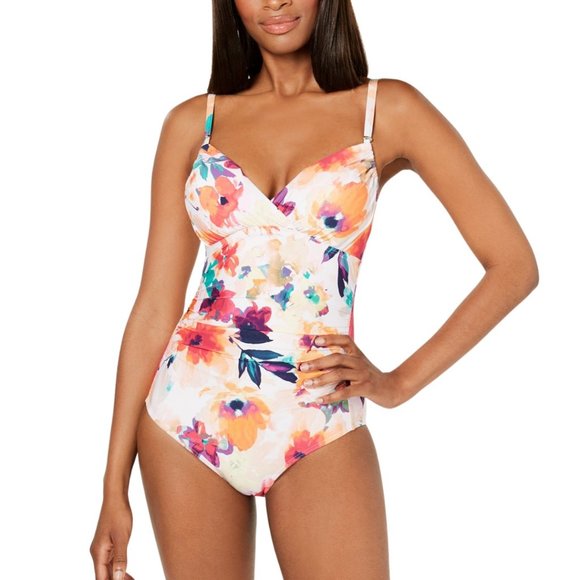 Calvin Klein Other - NEW Calvin Klein Printed Underwire Swimsuit